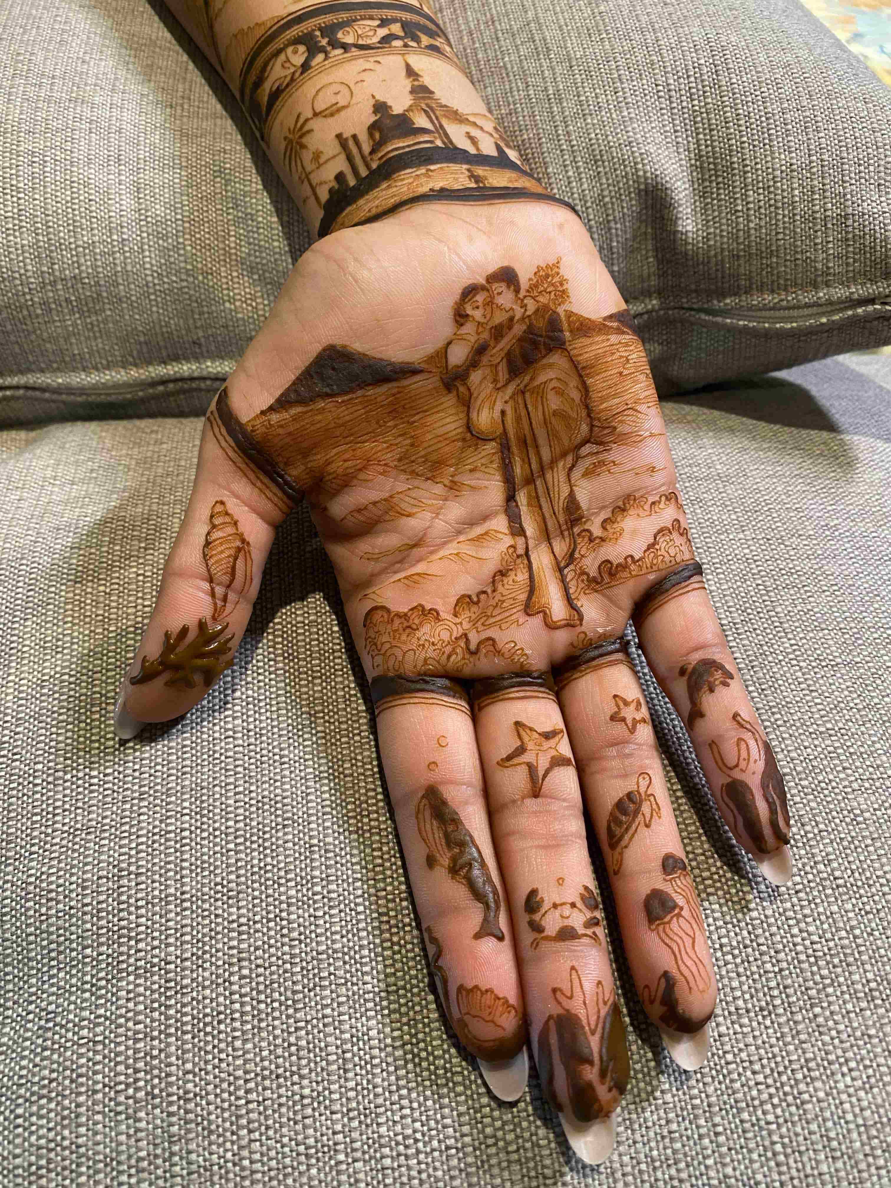 engagement Mehndi